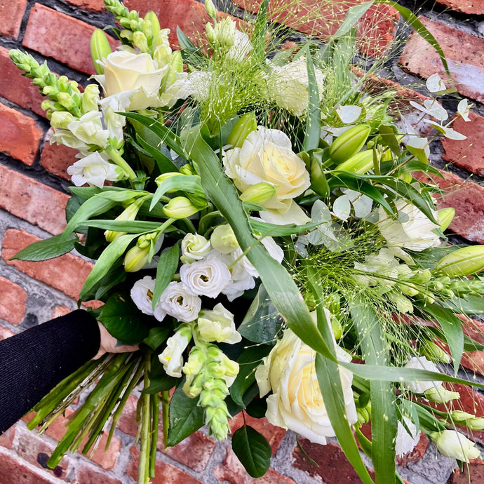 White & Green Bouquet